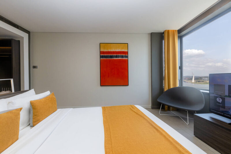 chambre standard avec vue lagune au plateau à Abidjan