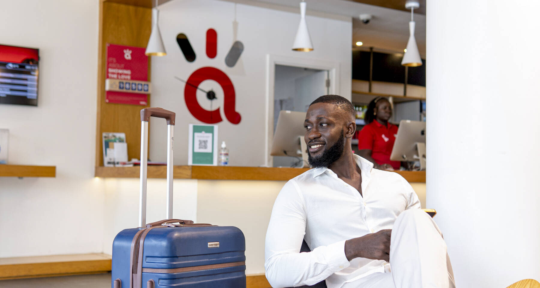 Yaas Hotel Dakar Almadies lobby & réception