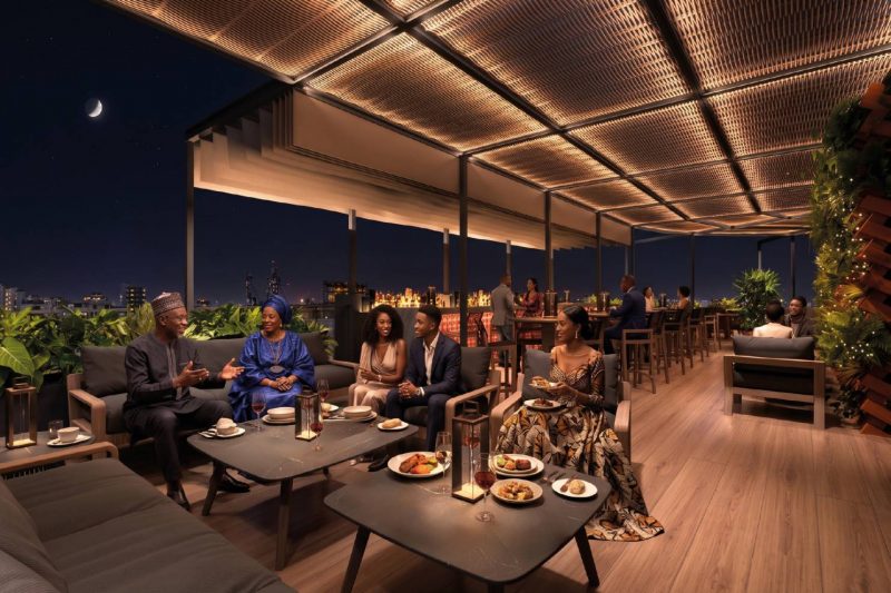 Rooftop bar du Yaas Dakar Republique