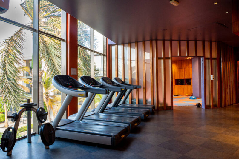 Salle de sport du Noom Hotel Dakar