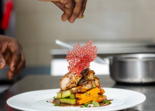 plat du restaurant du Seen
