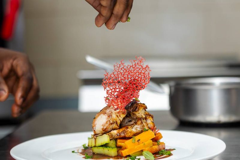 plat du restaurant du Seen