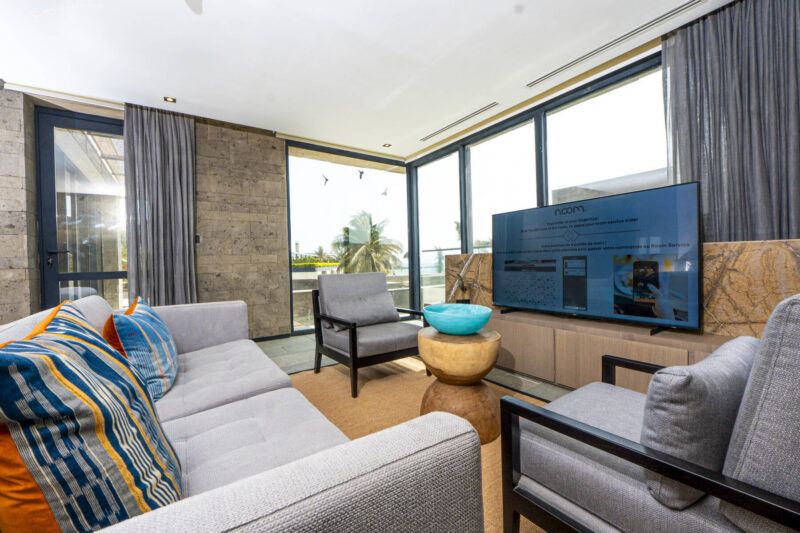 salon dans une villa du Noom Dakar