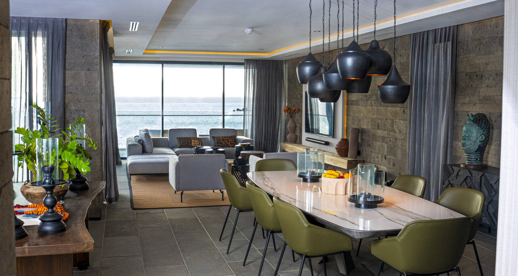 ::eng Living room Noom Dakar Residences Collection living room / ::fr Salon Résidences Collection du Noom Dakar