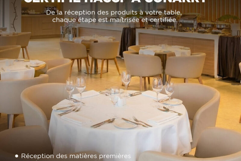 visuel certification HACCP Noom Conakry
