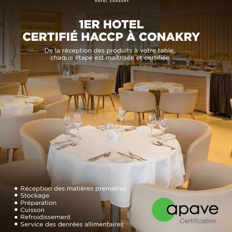 certification HACCP Noom Conakry